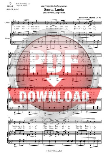 Cottrau, Teodoro: Santa Lucia (2)