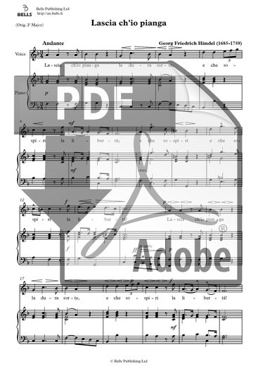 H&auml;ndel, Georg Friedrich: Lascia ch'io pianga (2)