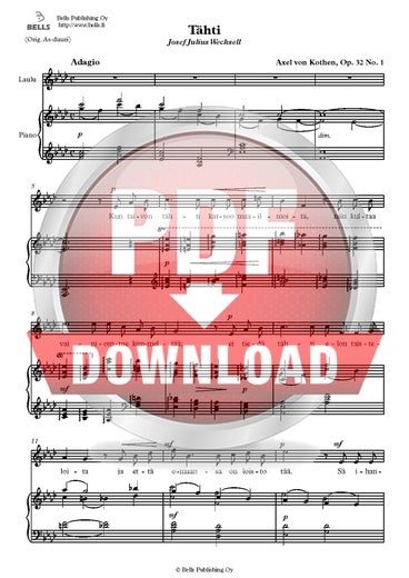 Kothen, Axel von: T&auml;hti, Op. 32 n. 1