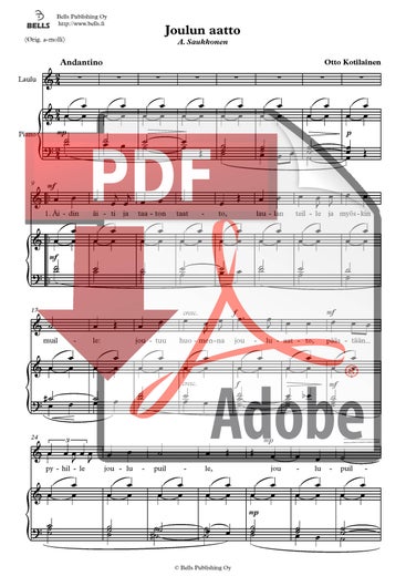 Kotilainen, Otto: Joulun aatto