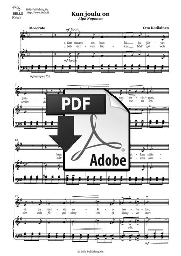 Kotilainen, Otto: Kun joulu on