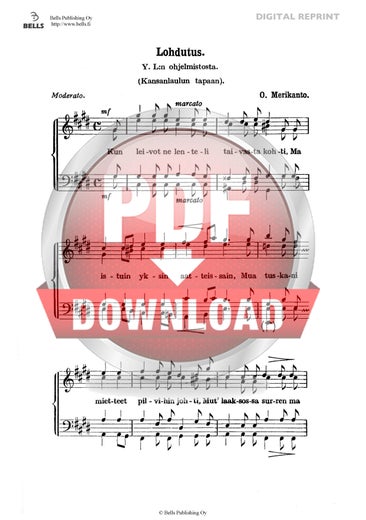 Merikanto, Oskar: Lohdutus, Op. 42 n. 2