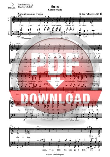 Palmgren, Selim: Suru, SP 49