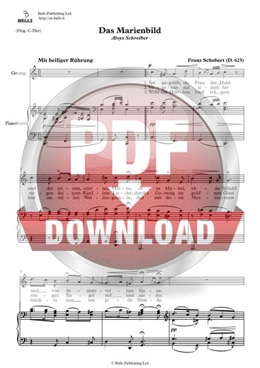 Schubert, Franz: Das Marienbild (D. 623)