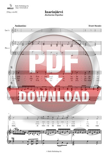 Suonio, Evert: Inarinj&auml;rvi (canzone solistica)