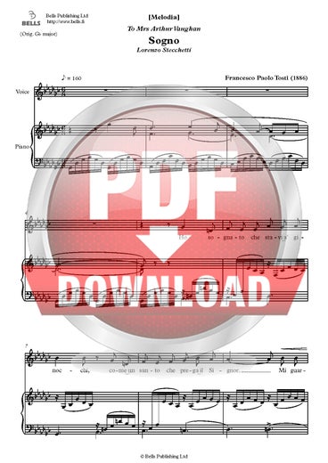 Tosti, Francesco Paolo: Sogno