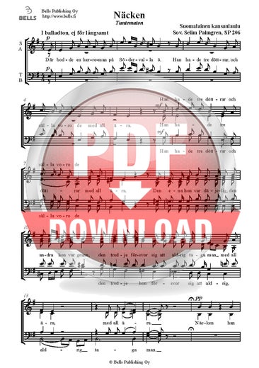 Trad. (arr. Selim Palmgren): N&auml;cken