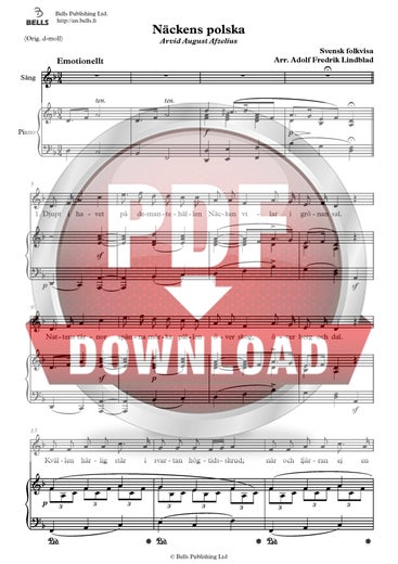 Trad. (arr. Adolf F. Lindblad): N&auml;ckens polska