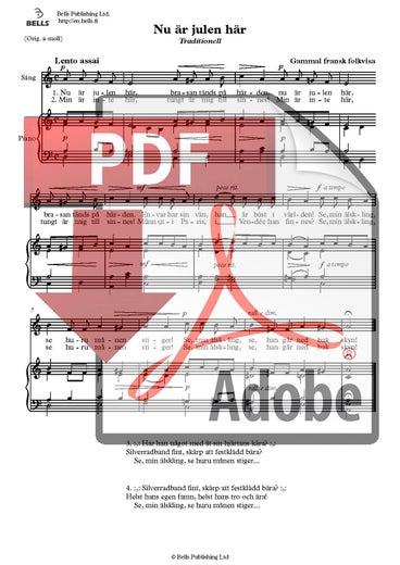 Trad. (arr.): Nu &auml;r julen h&auml;r