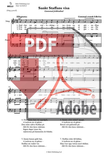 Trad. (arr.): Sankt Staffans visa